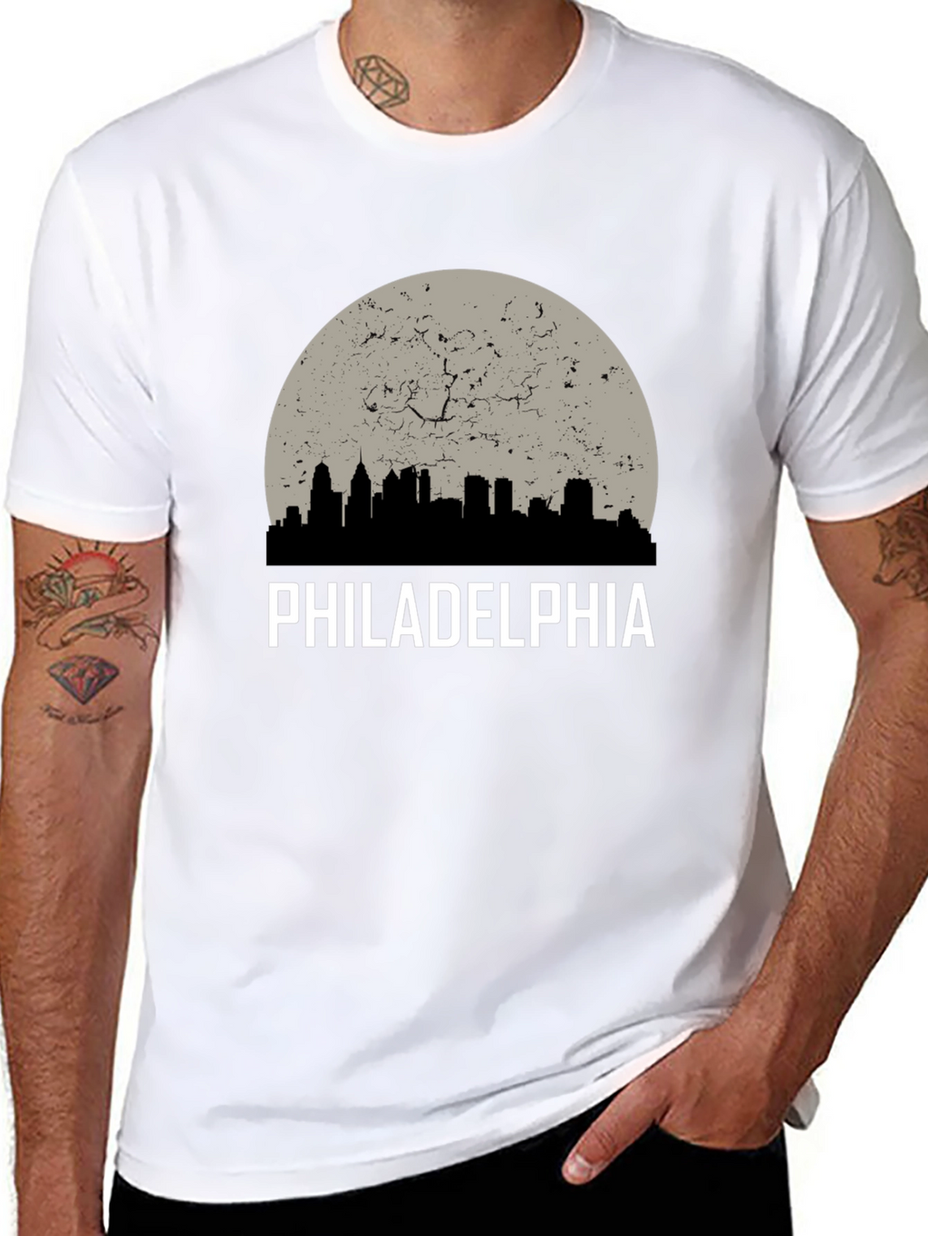 Philadelphia Skyline Graphic T-Shirt