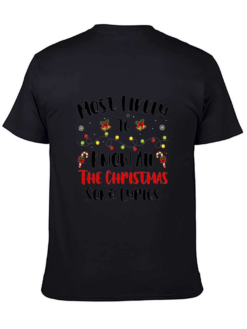 Know All the Christmas Song Lyrics T-Shirt