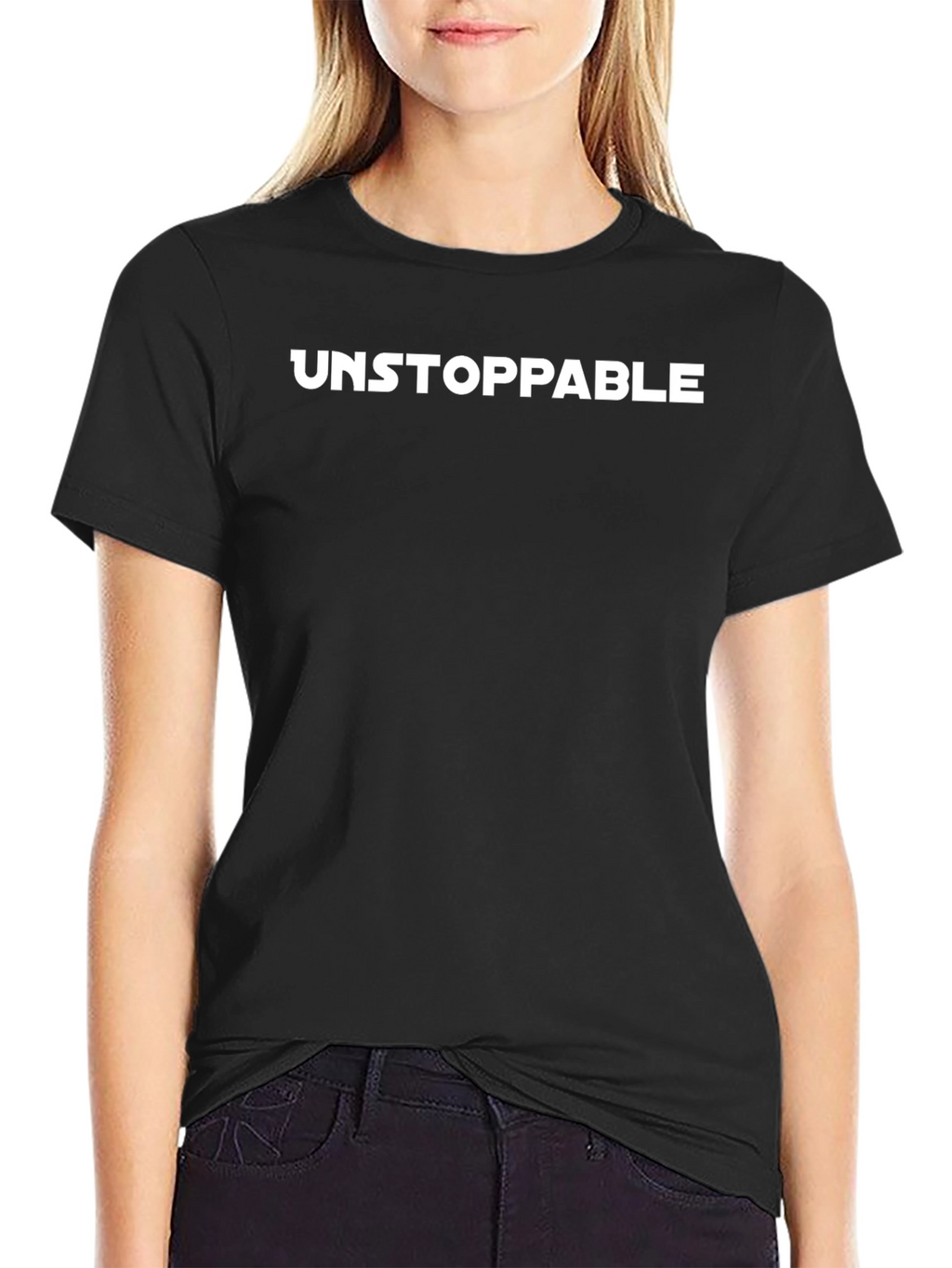 Unstoppable Graphic Tee - Mens Black T-Shirt