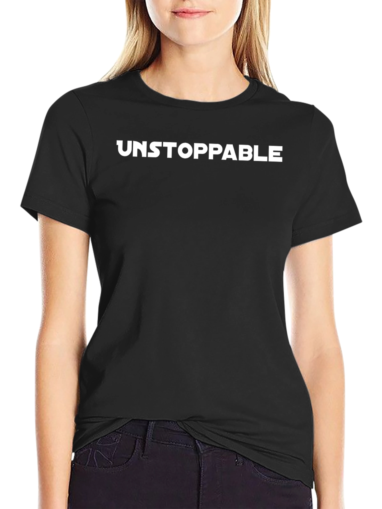 Unstoppable Graphic Tee - Mens Black T-Shirt