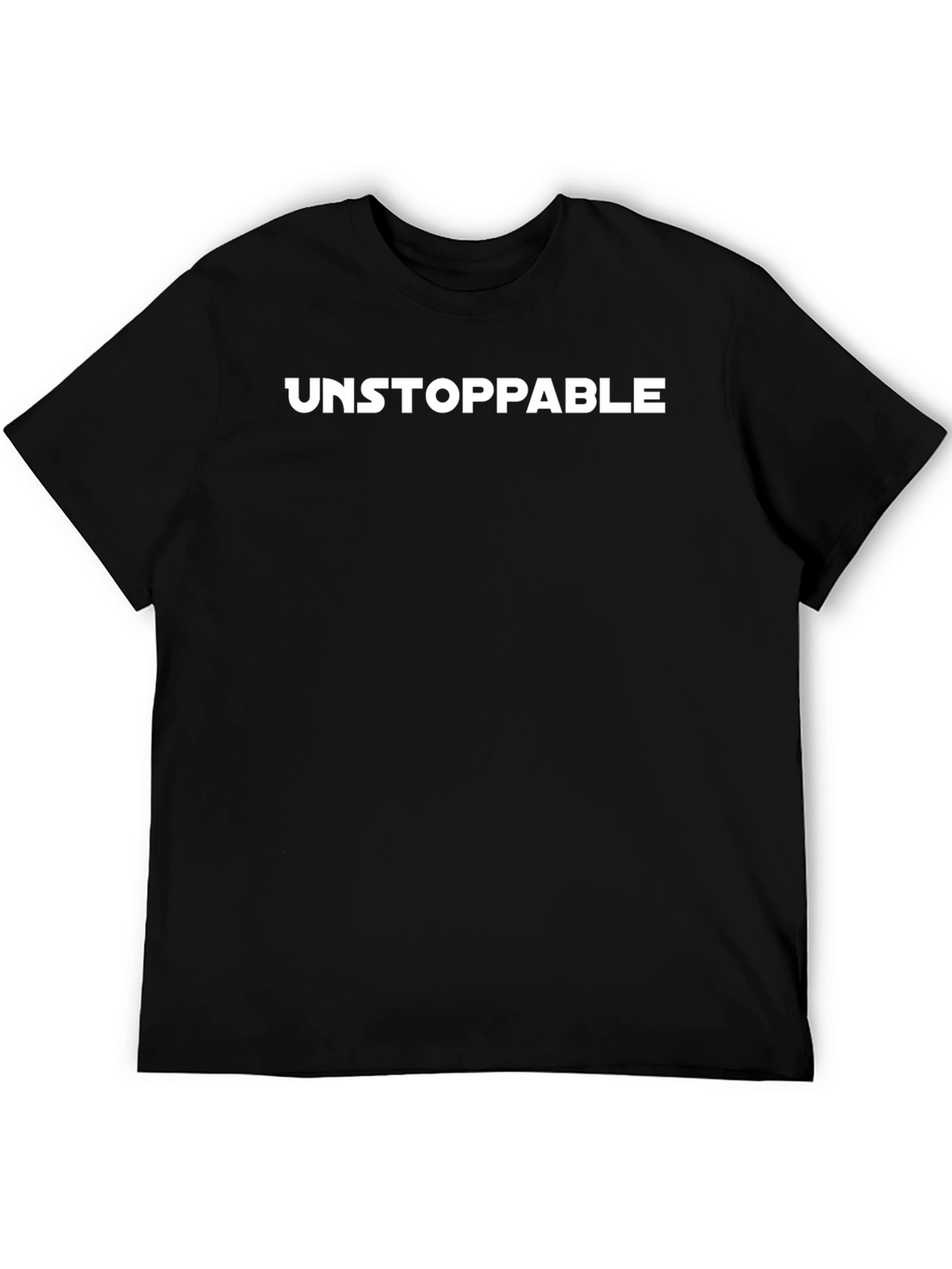 Unstoppable Graphic Tee - Mens Black T-Shirt