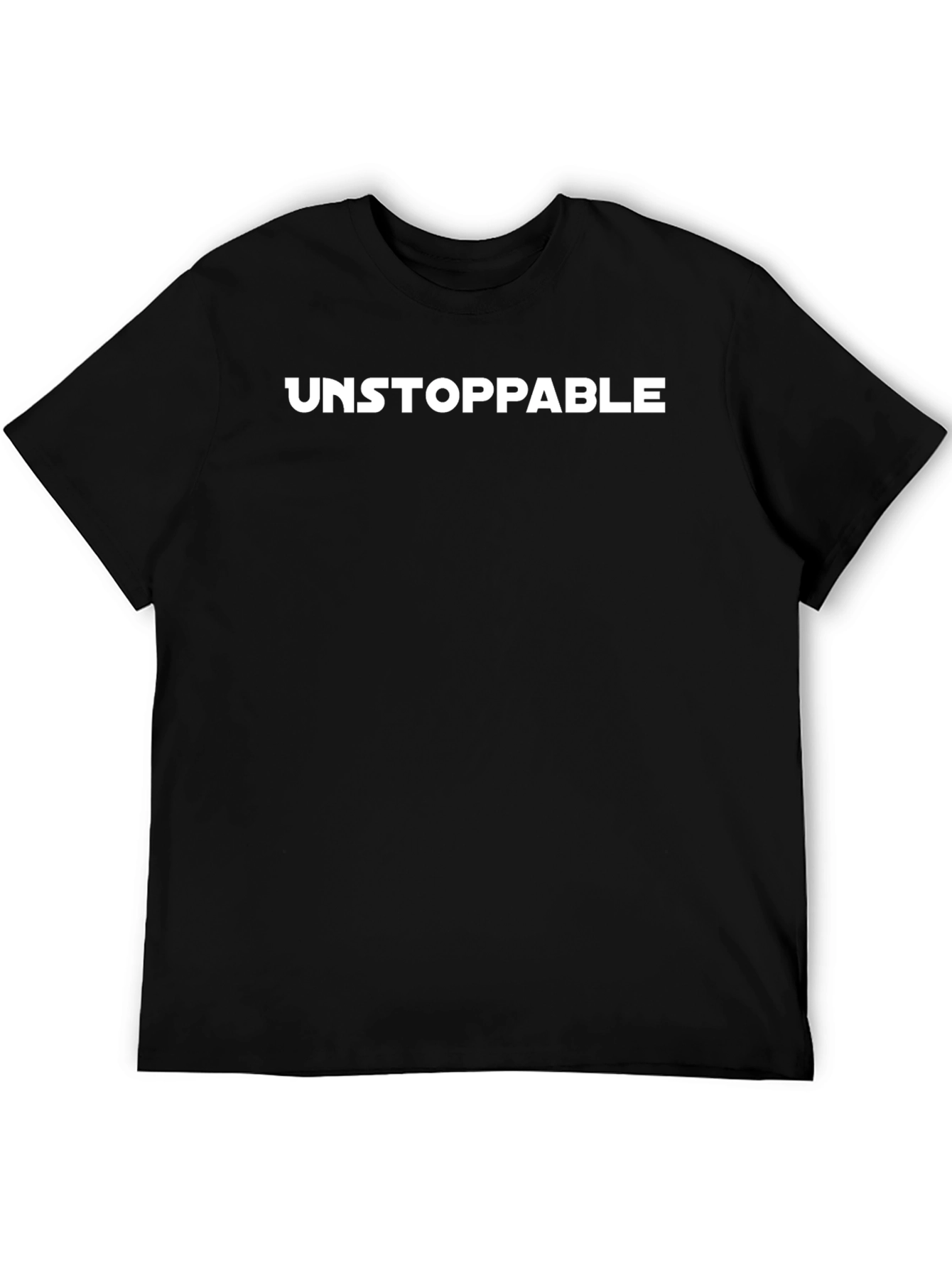 Unstoppable Graphic Tee - Mens Black T-Shirt
