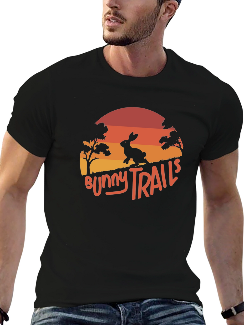 Bunny Trails Graphic T-Shirt