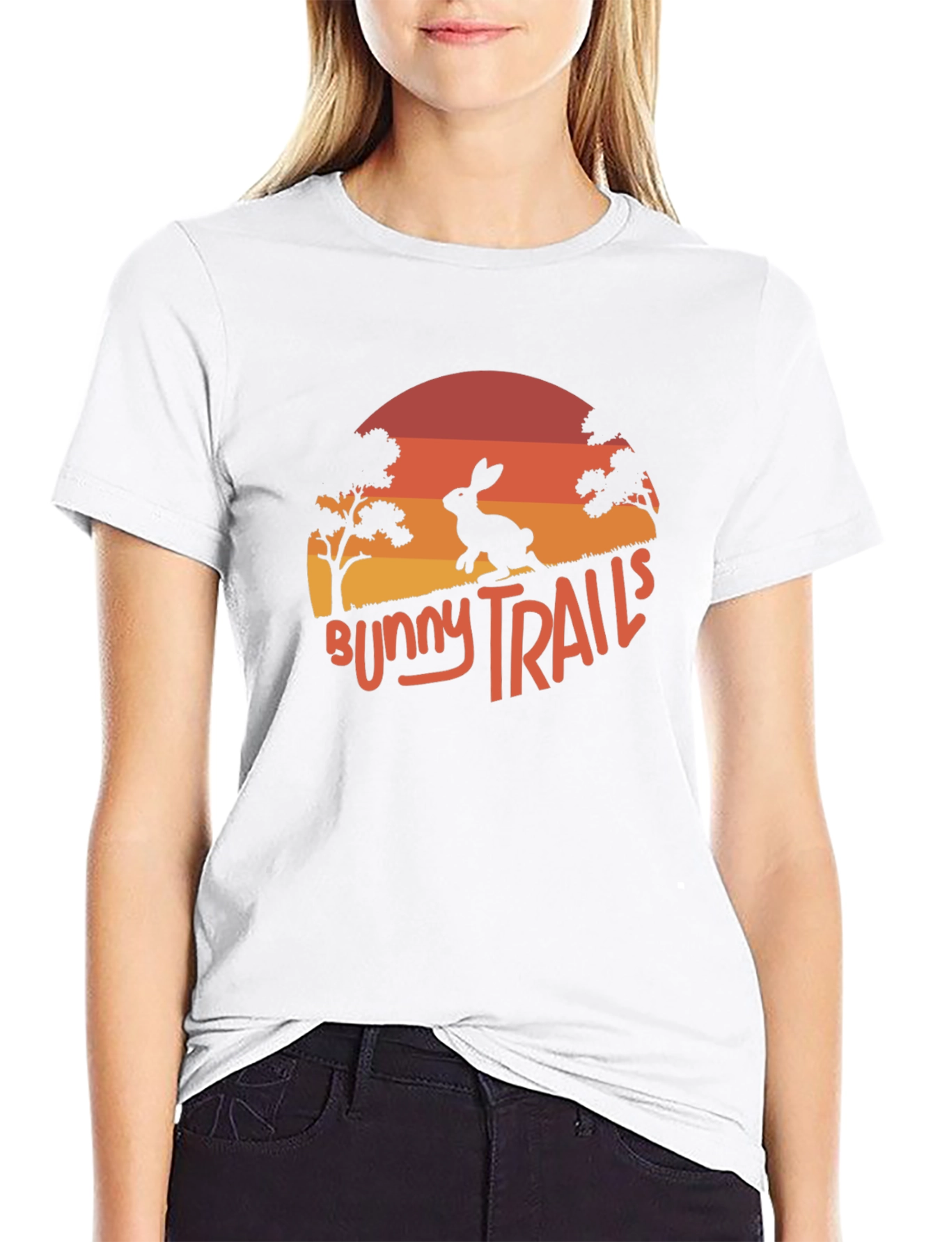 Bunny Trails Graphic T-Shirt