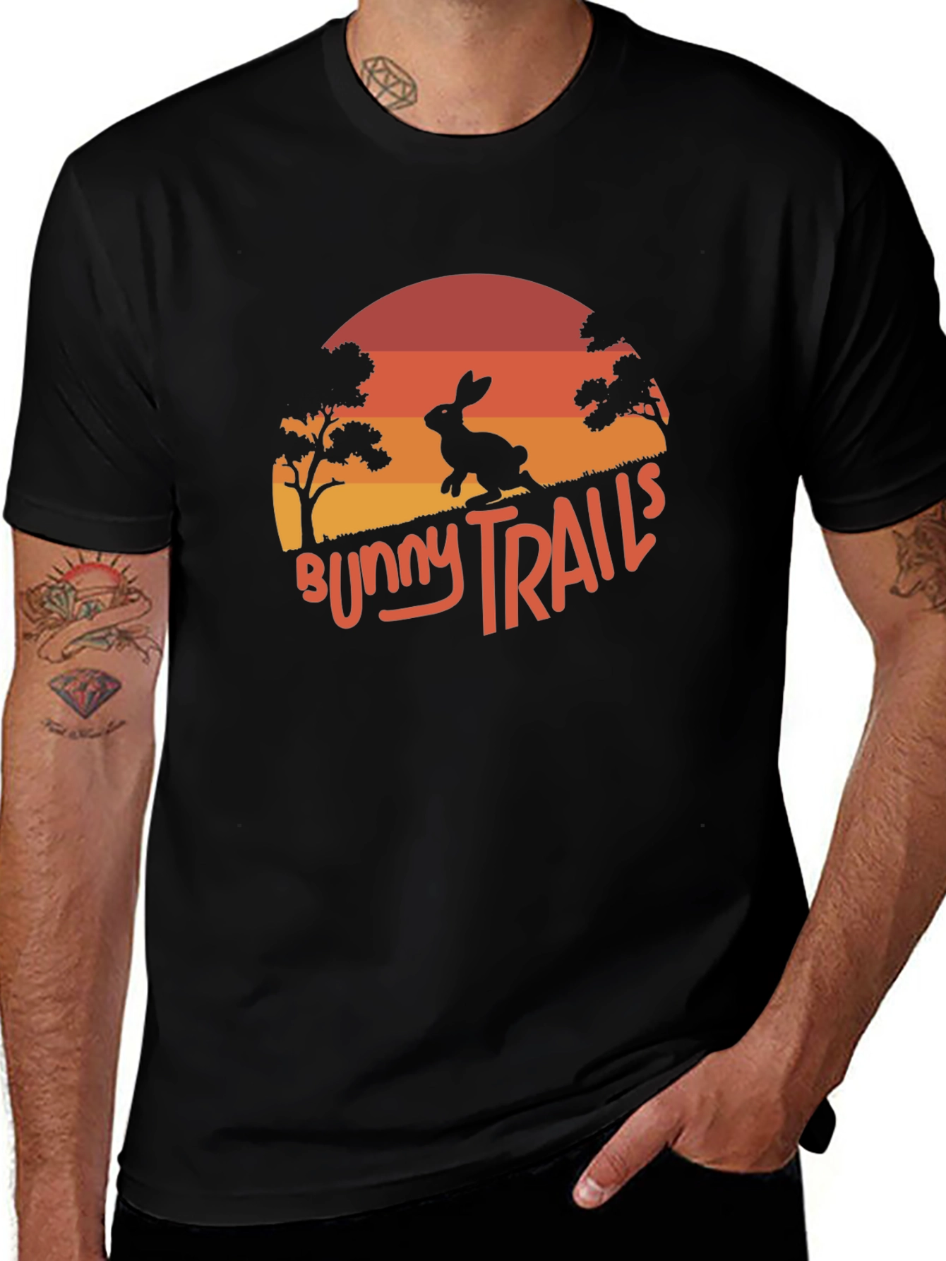 Bunny Trails Graphic T-Shirt