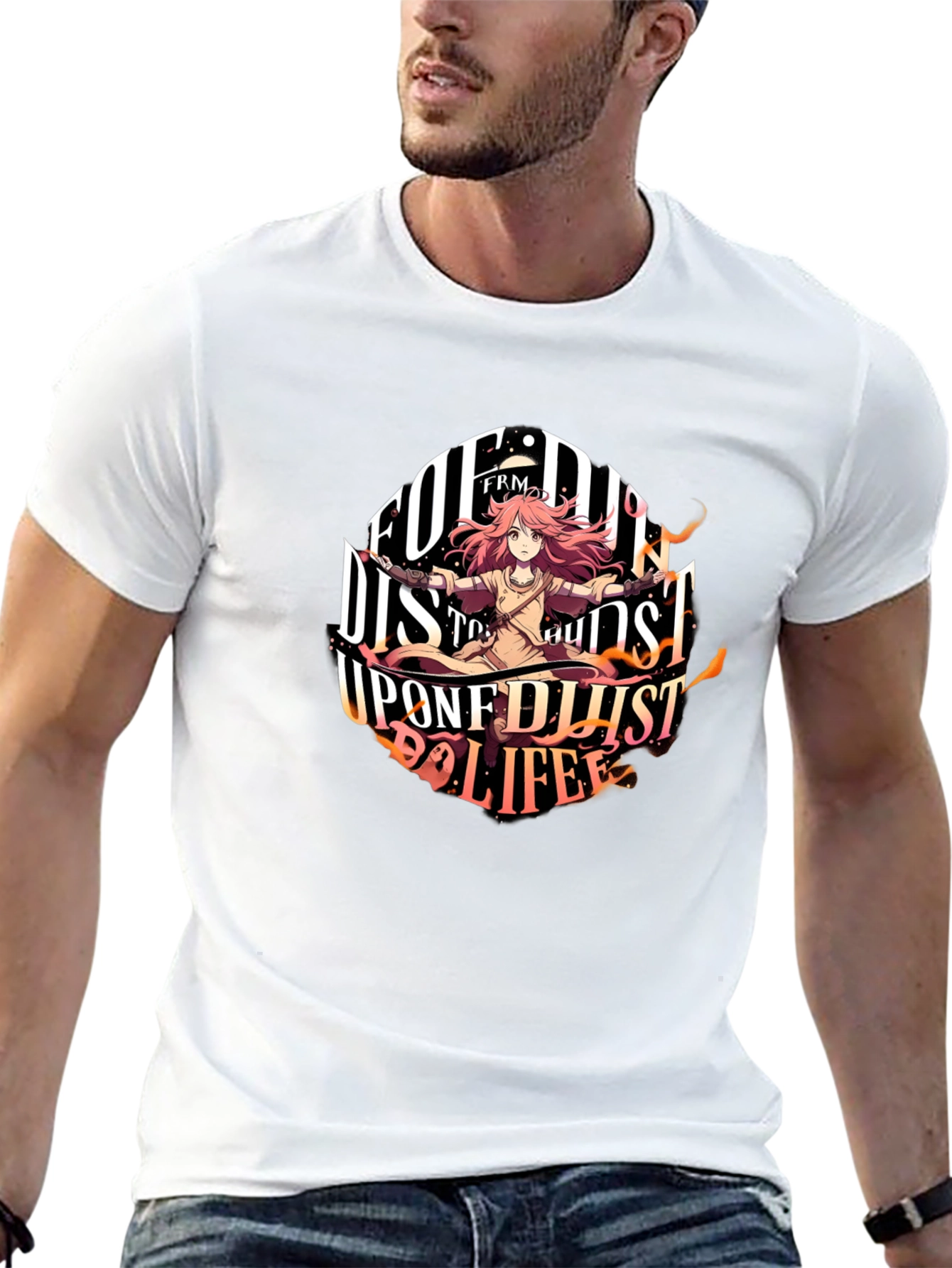 Anime Girl From Dust T-Shirt