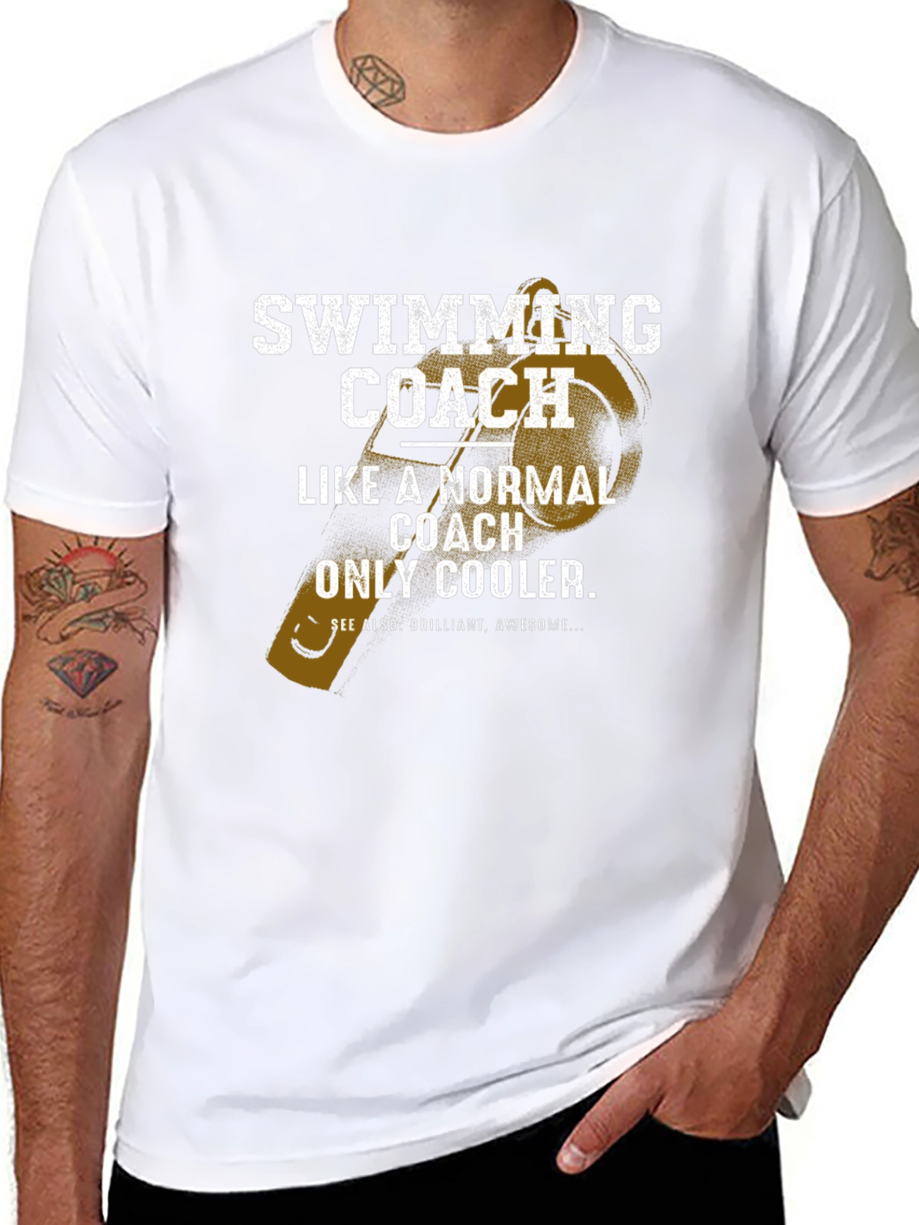 Swimming Coach Cool T-Shirt