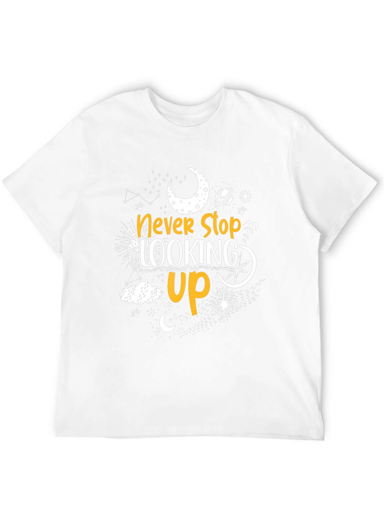 Never Stop Looking Up Graphic Tee