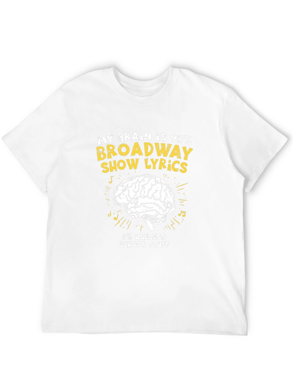 Broadway Show Lyrics T-Shirt