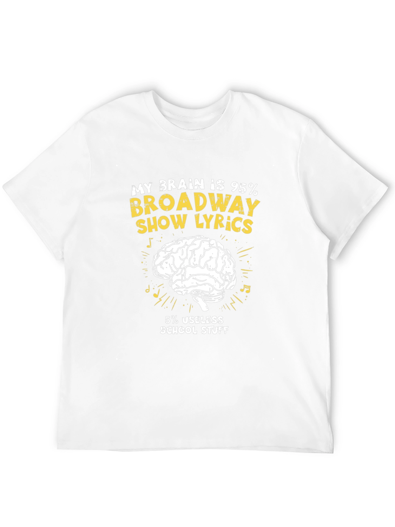 Broadway Show Lyrics T-Shirt