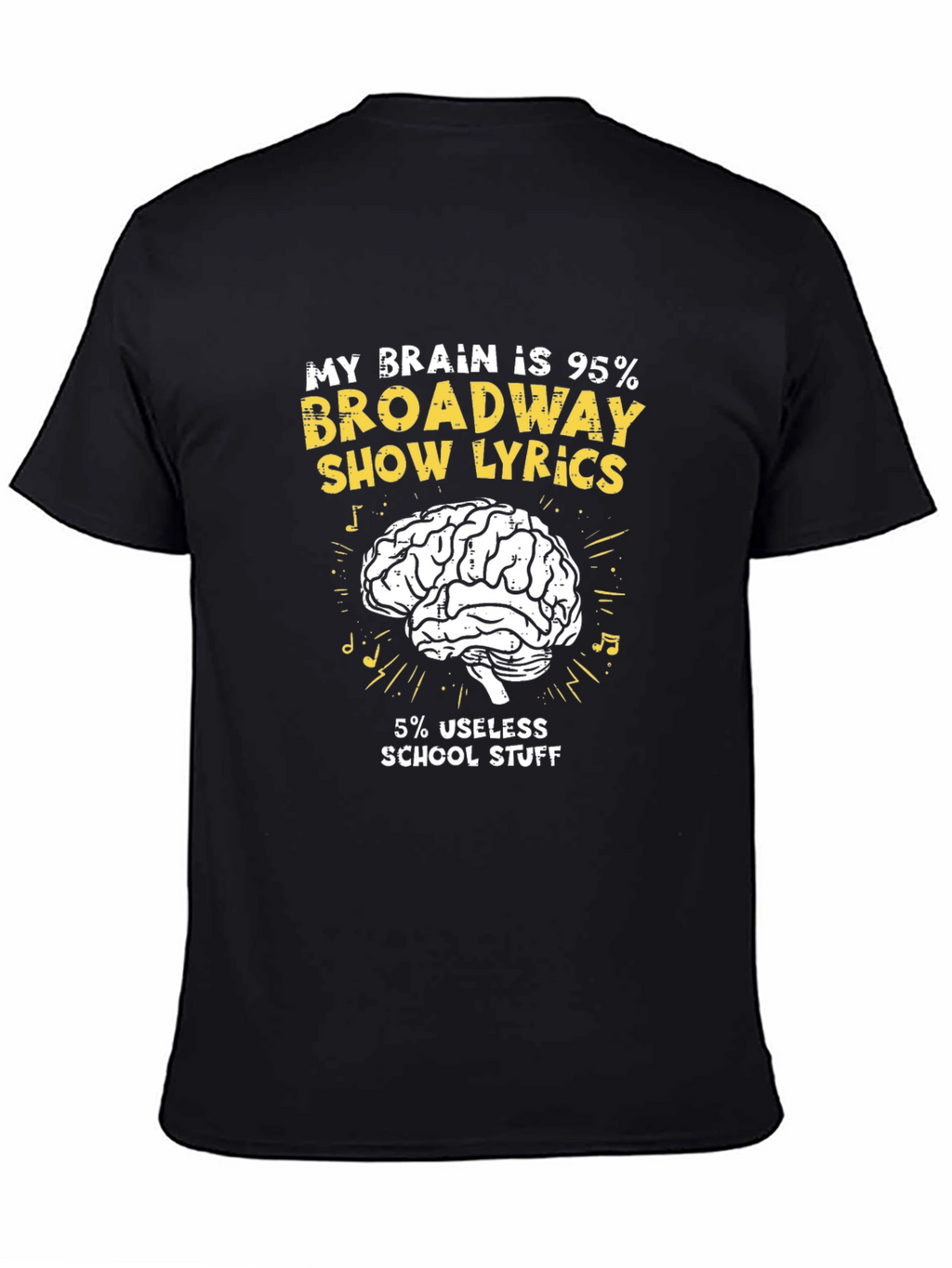 Broadway Show Lyrics T-Shirt