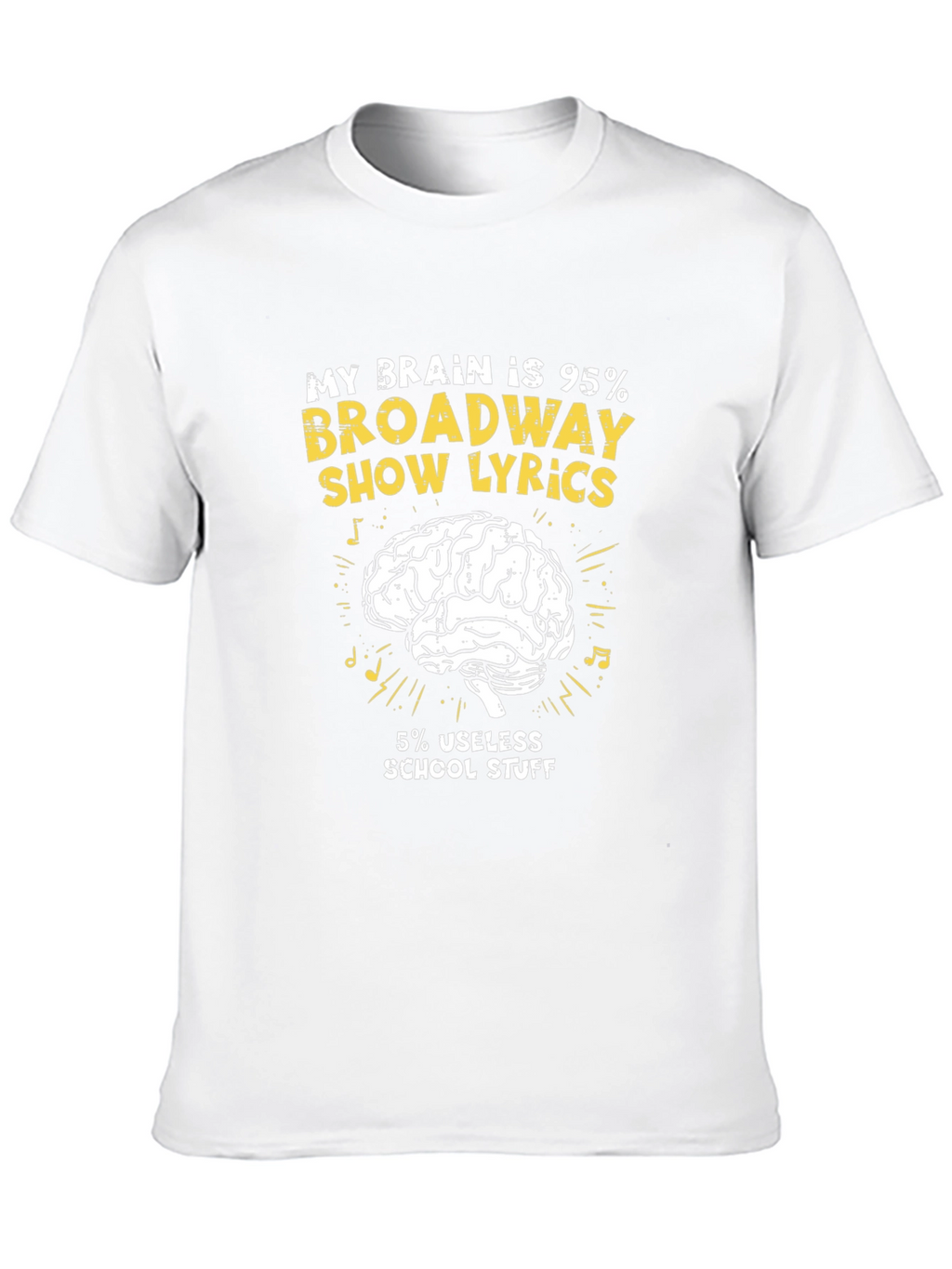 Broadway Show Lyrics T-Shirt