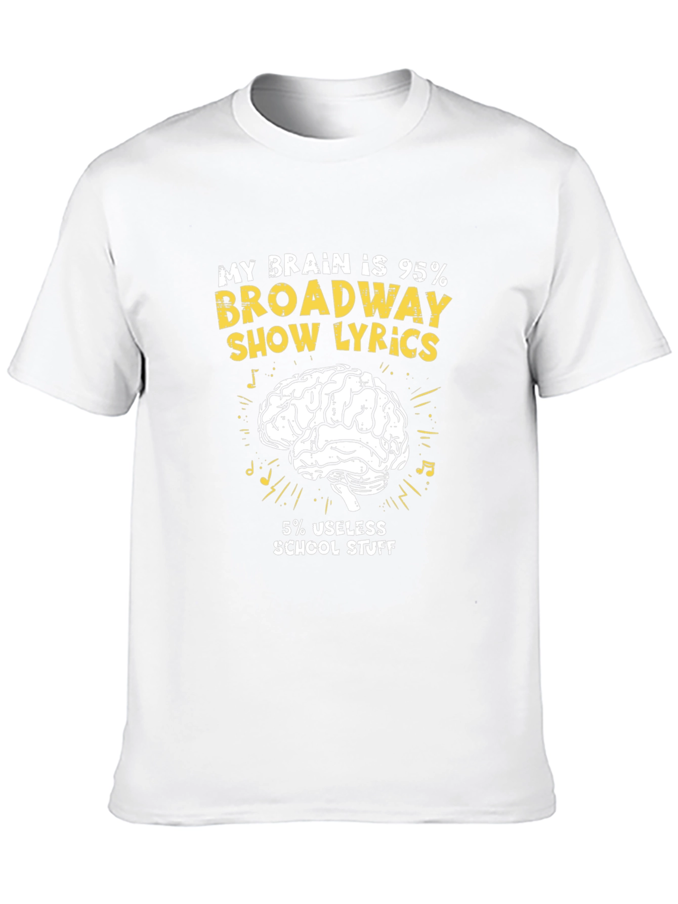 Broadway Show Lyrics T-Shirt