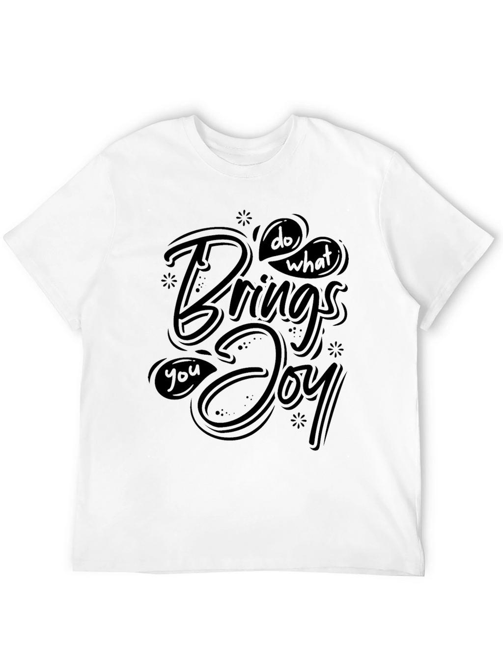 Joyful Expression Black Tee