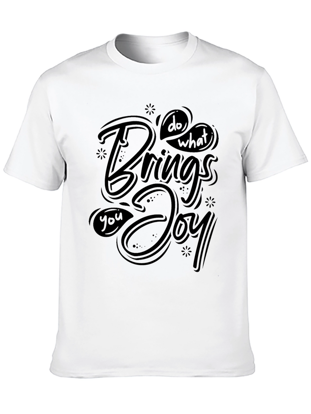 Joyful Expression Black Tee