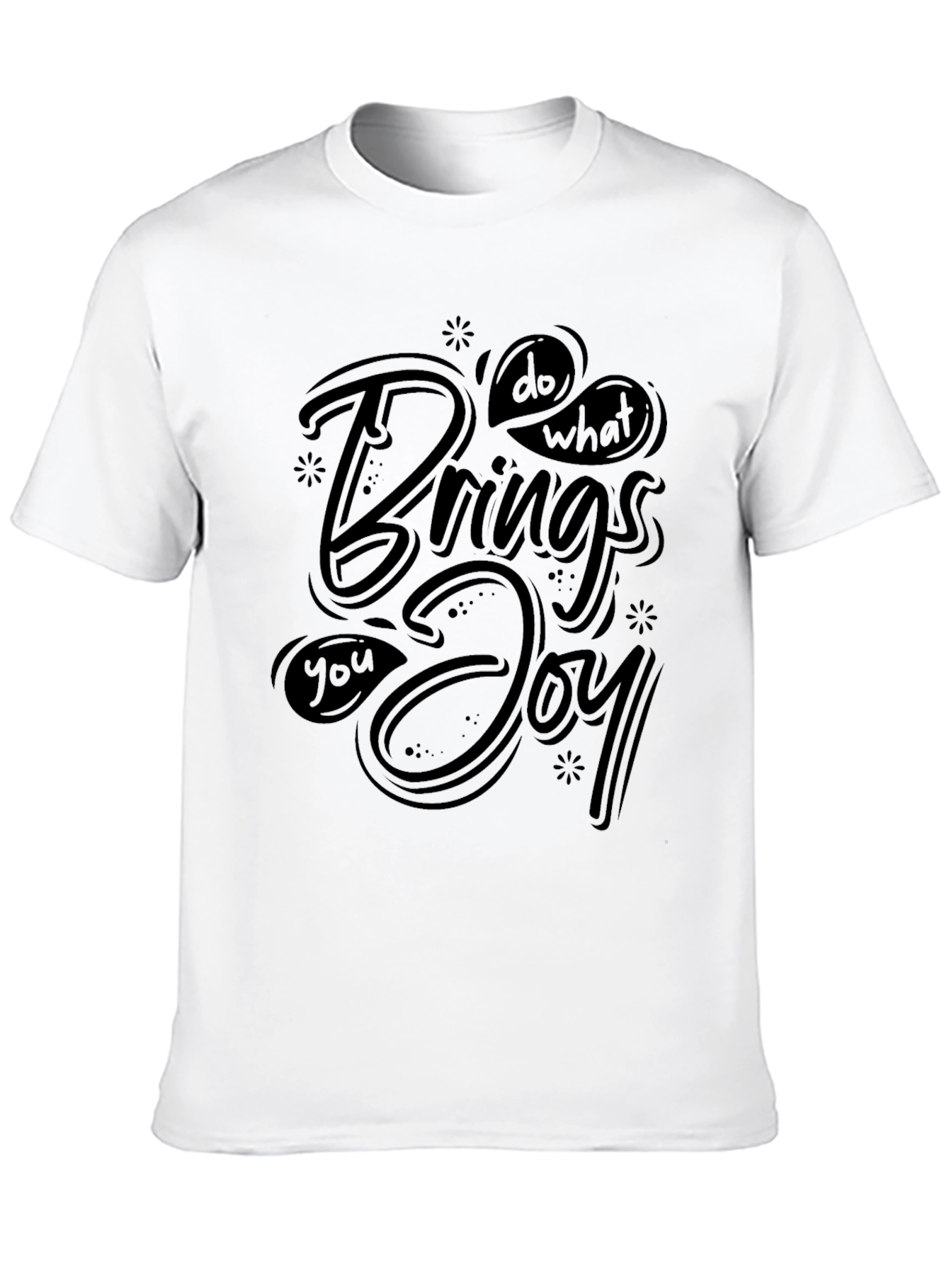 Joyful Expression Black Tee
