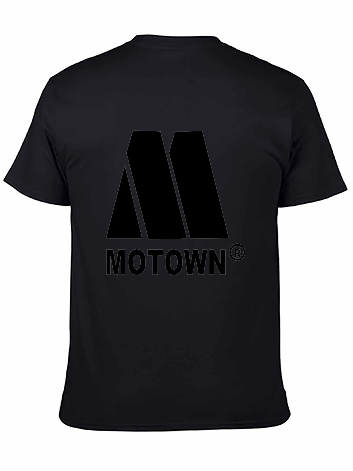 Motown Logo Black T-Shirt