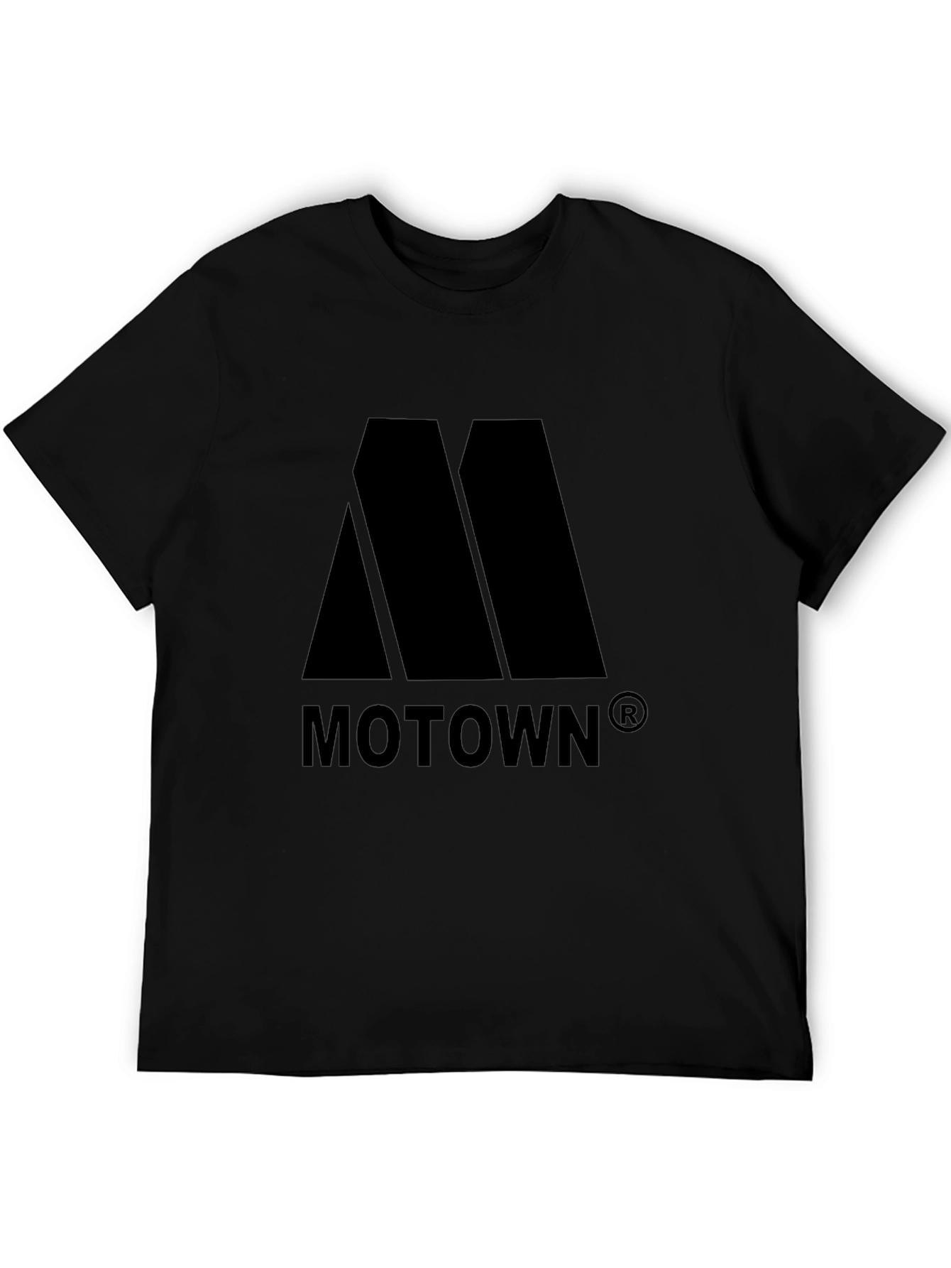 Motown Logo Black T-Shirt