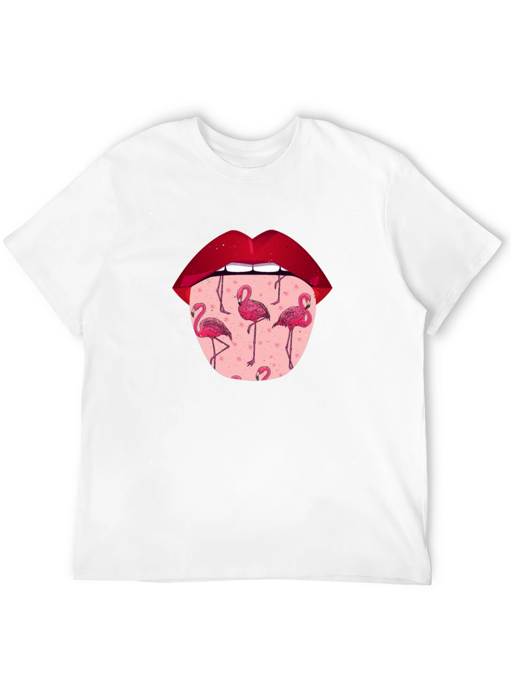 Flamingo Tongue T-Shirt - Quirky Graphic Tee