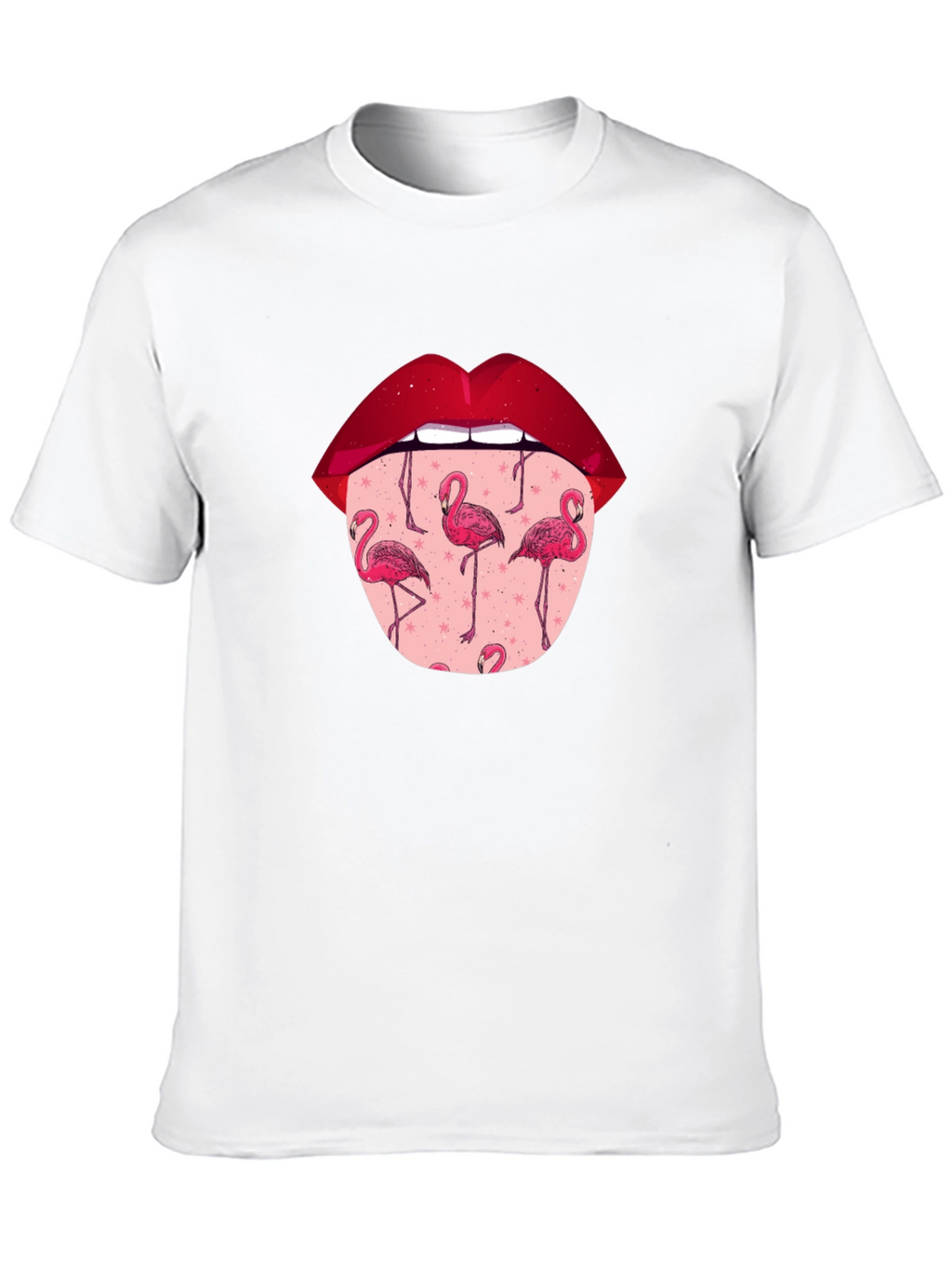 Flamingo Tongue T-Shirt - Quirky Graphic Tee