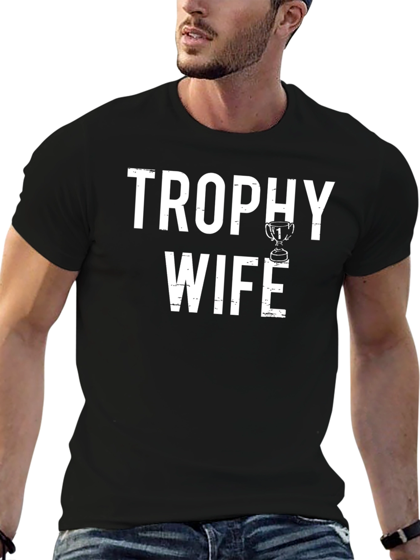 Trophy Wife Graphic Novelty Tee