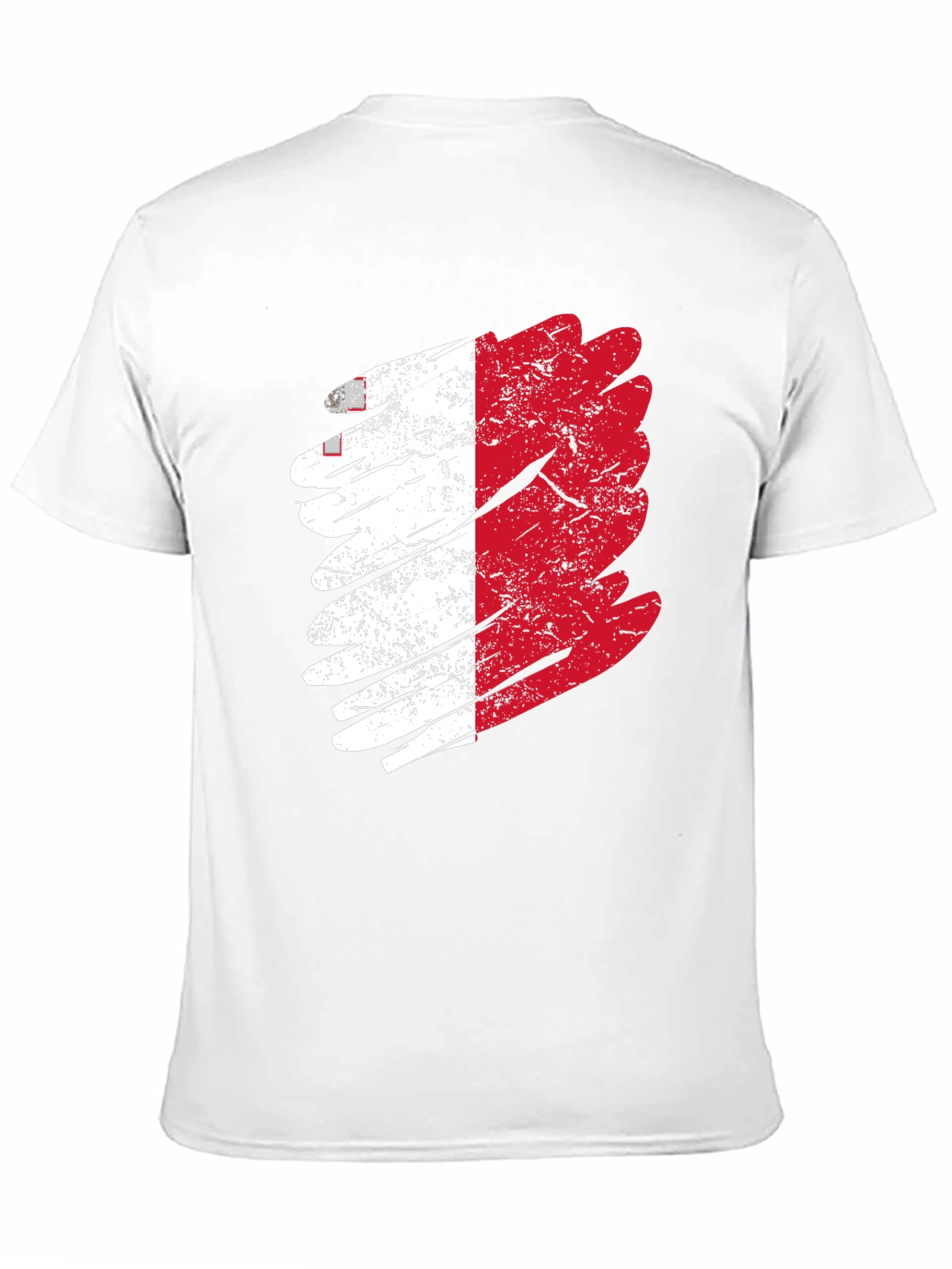 Malta Flag T-Shirt - Distressed Design