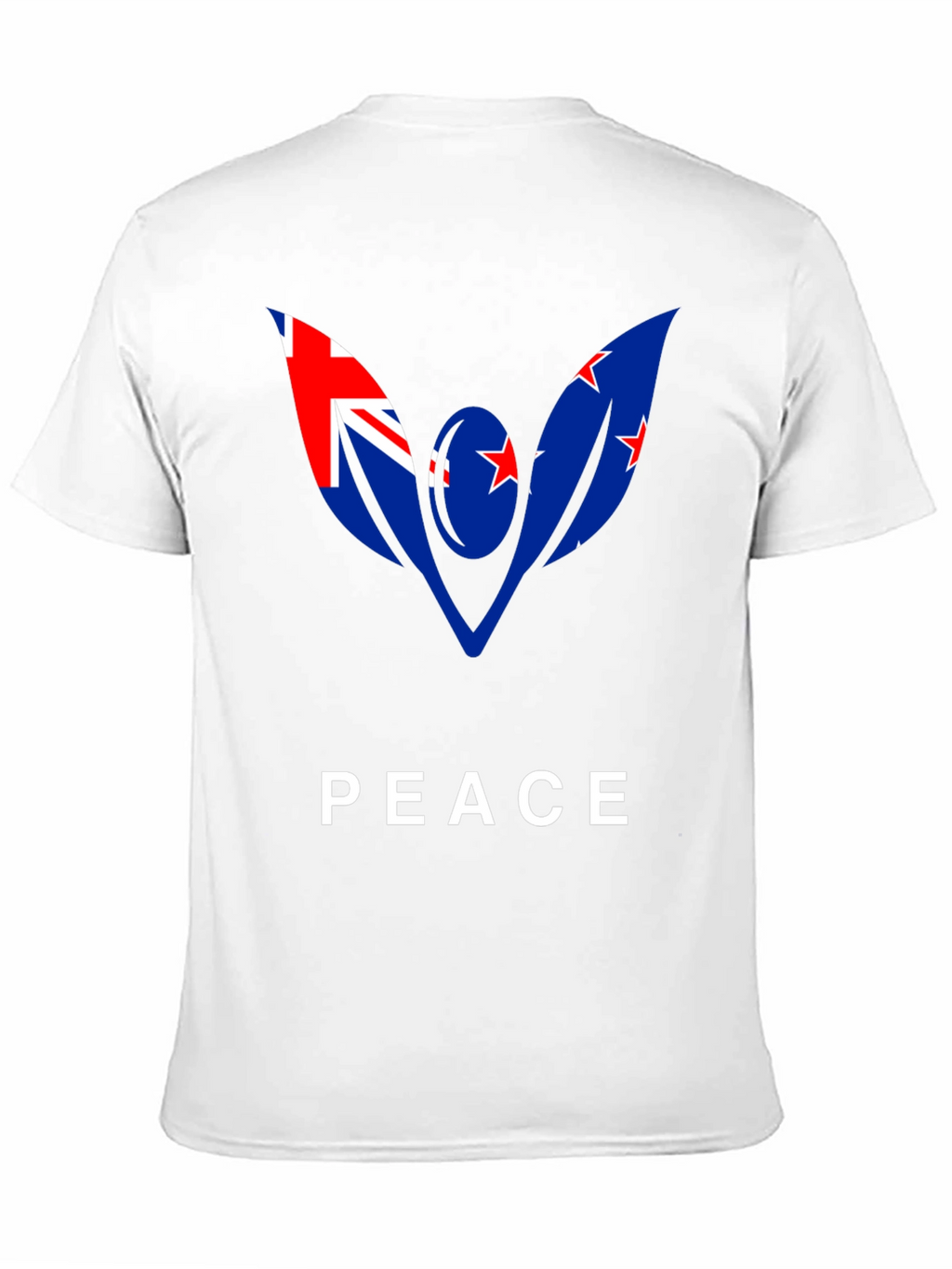 New Zealand Peace Flag Graphic Tee