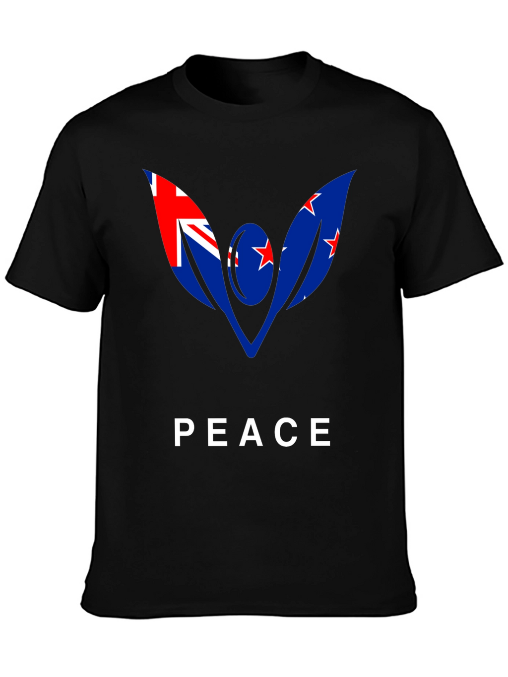 New Zealand Peace Flag Graphic Tee
