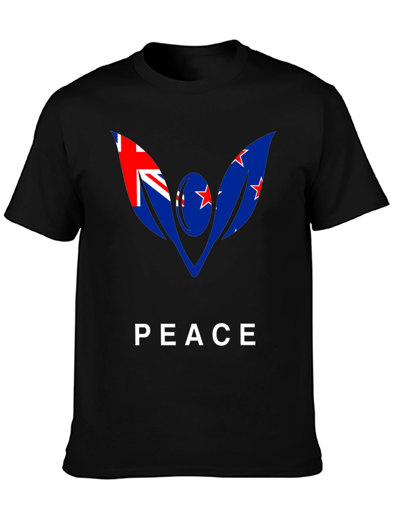 New Zealand Peace Flag Graphic Tee