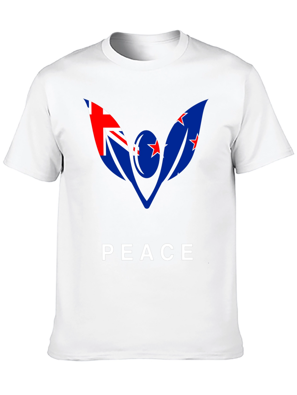 New Zealand Peace Flag Graphic Tee