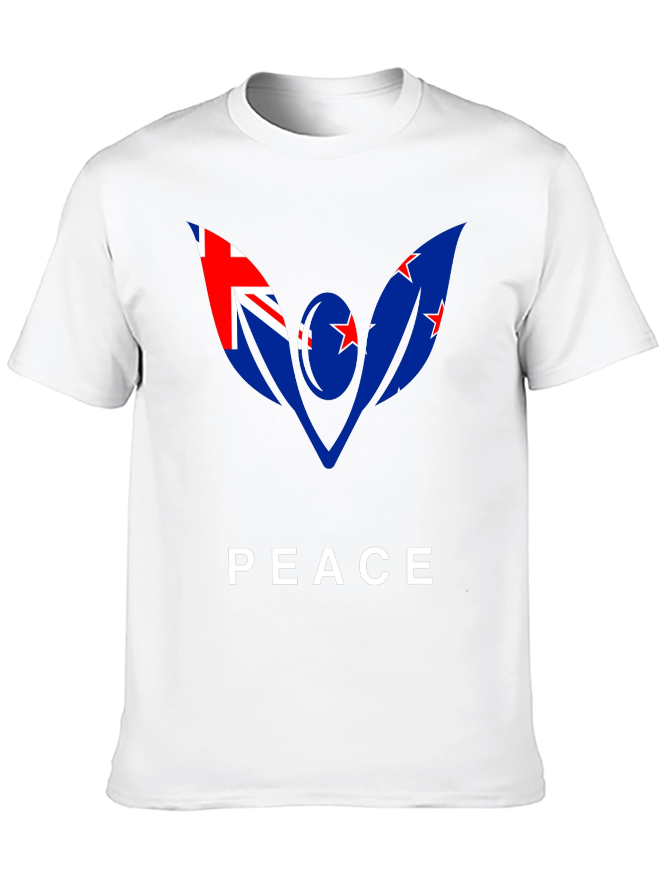 New Zealand Peace Flag Graphic Tee