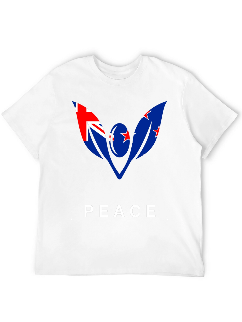 New Zealand Peace Flag Graphic Tee
