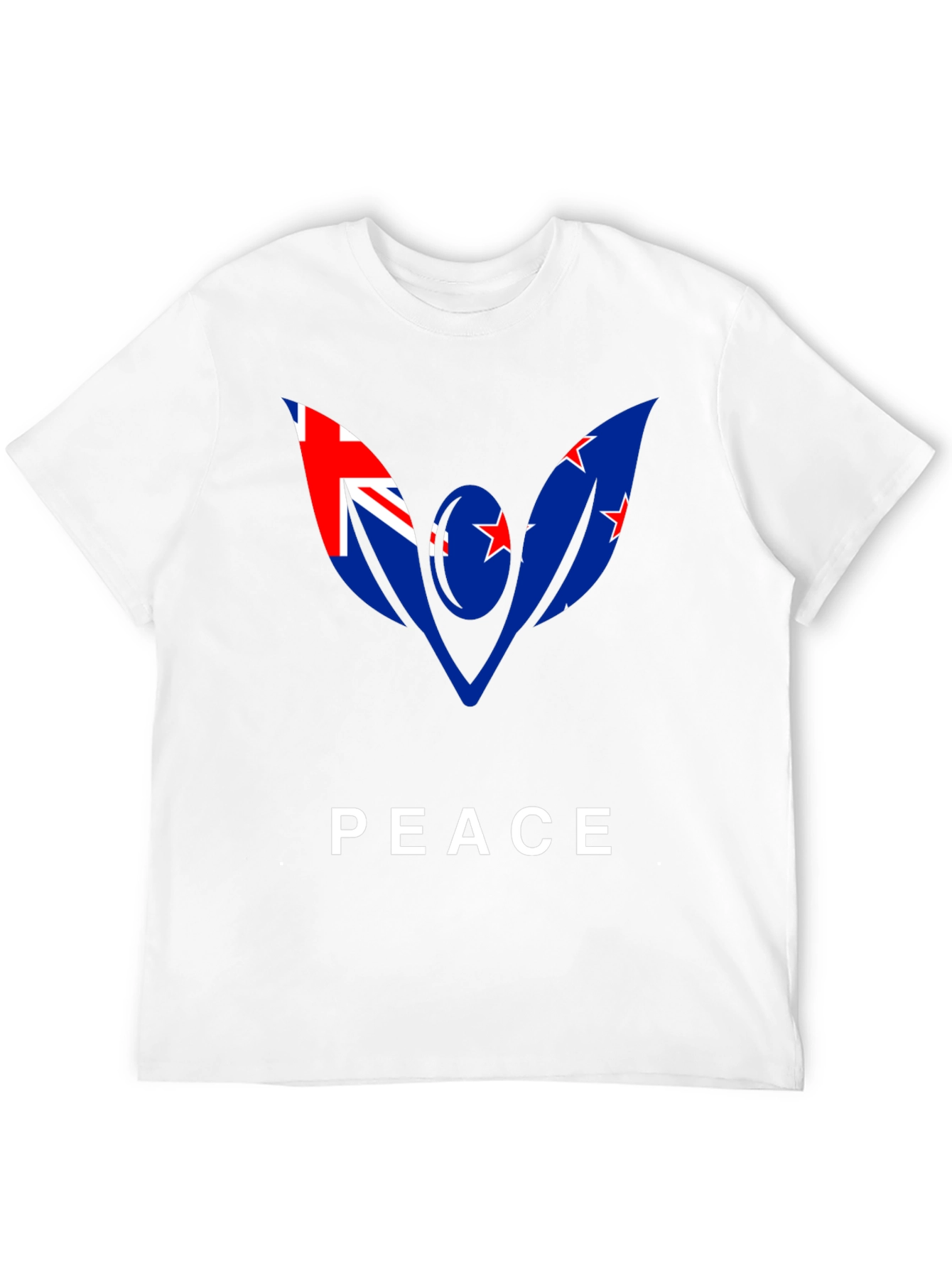 New Zealand Peace Flag Graphic Tee