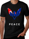 New Zealand Peace Flag Graphic Tee