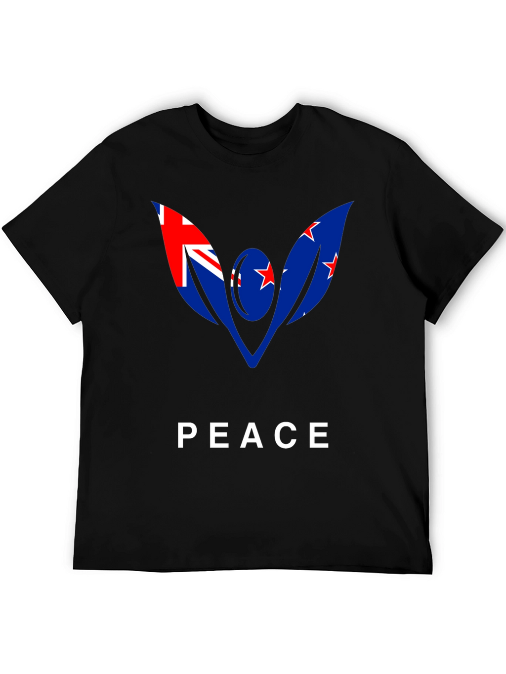 New Zealand Peace Flag Graphic Tee
