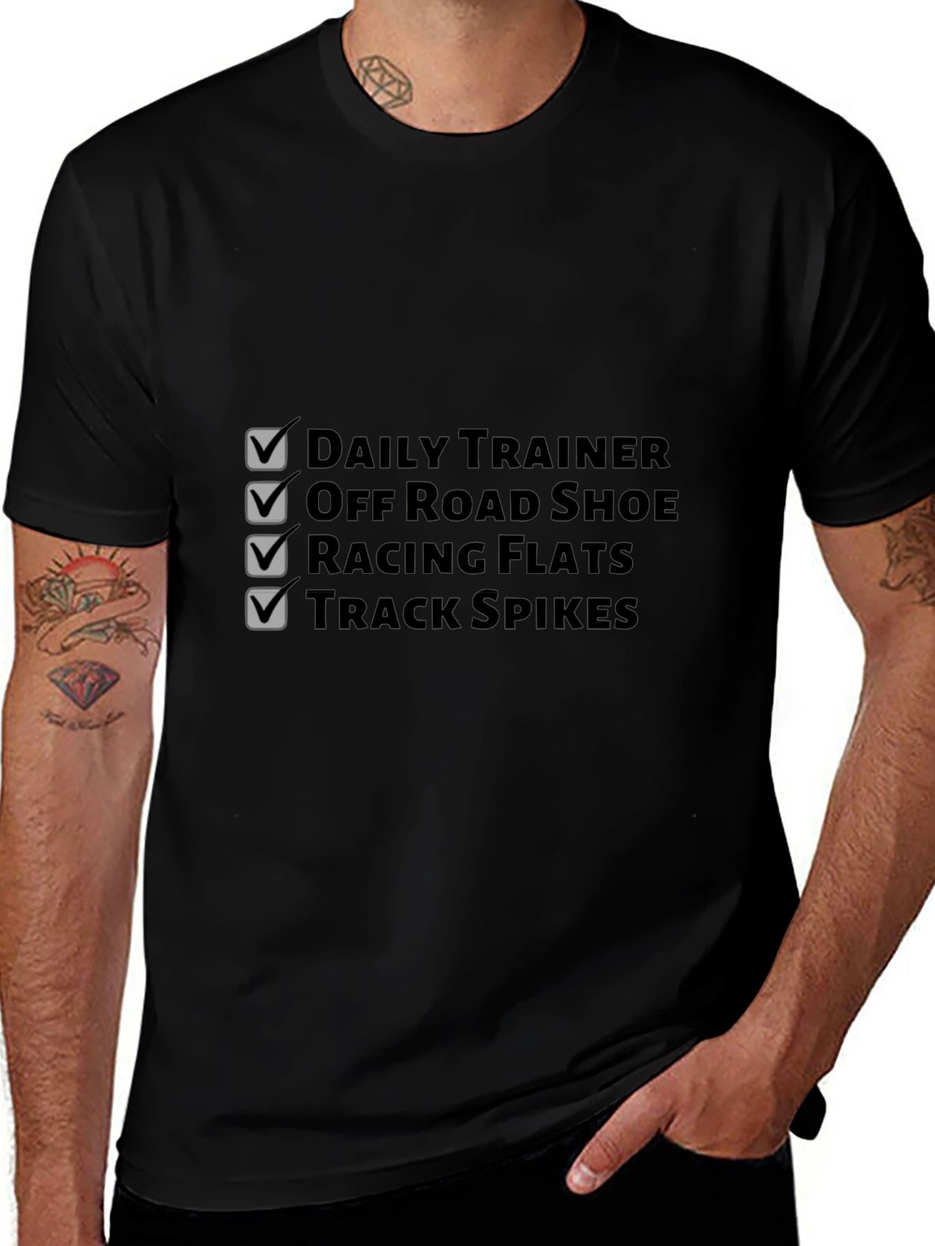Runners Checklist T-Shirt