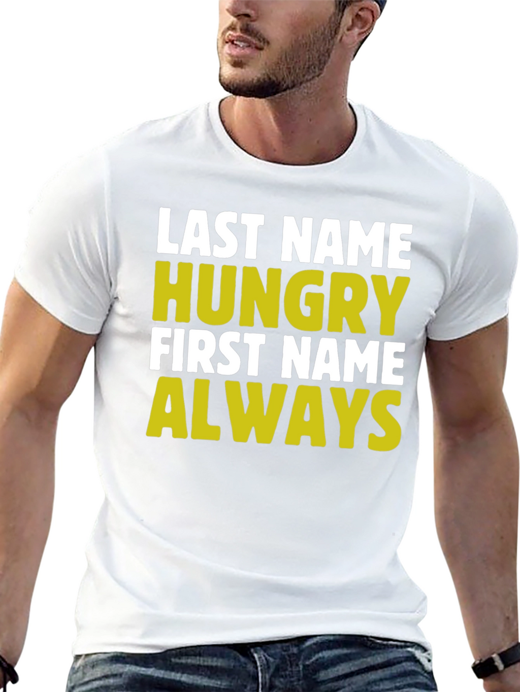 Hungry Always Funny Graphic T-Shirt