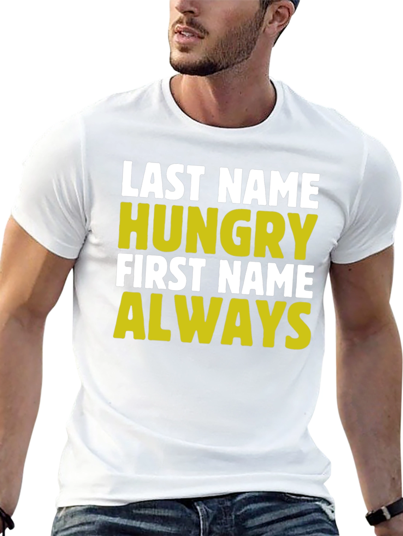 Hungry Always Funny Graphic T-Shirt