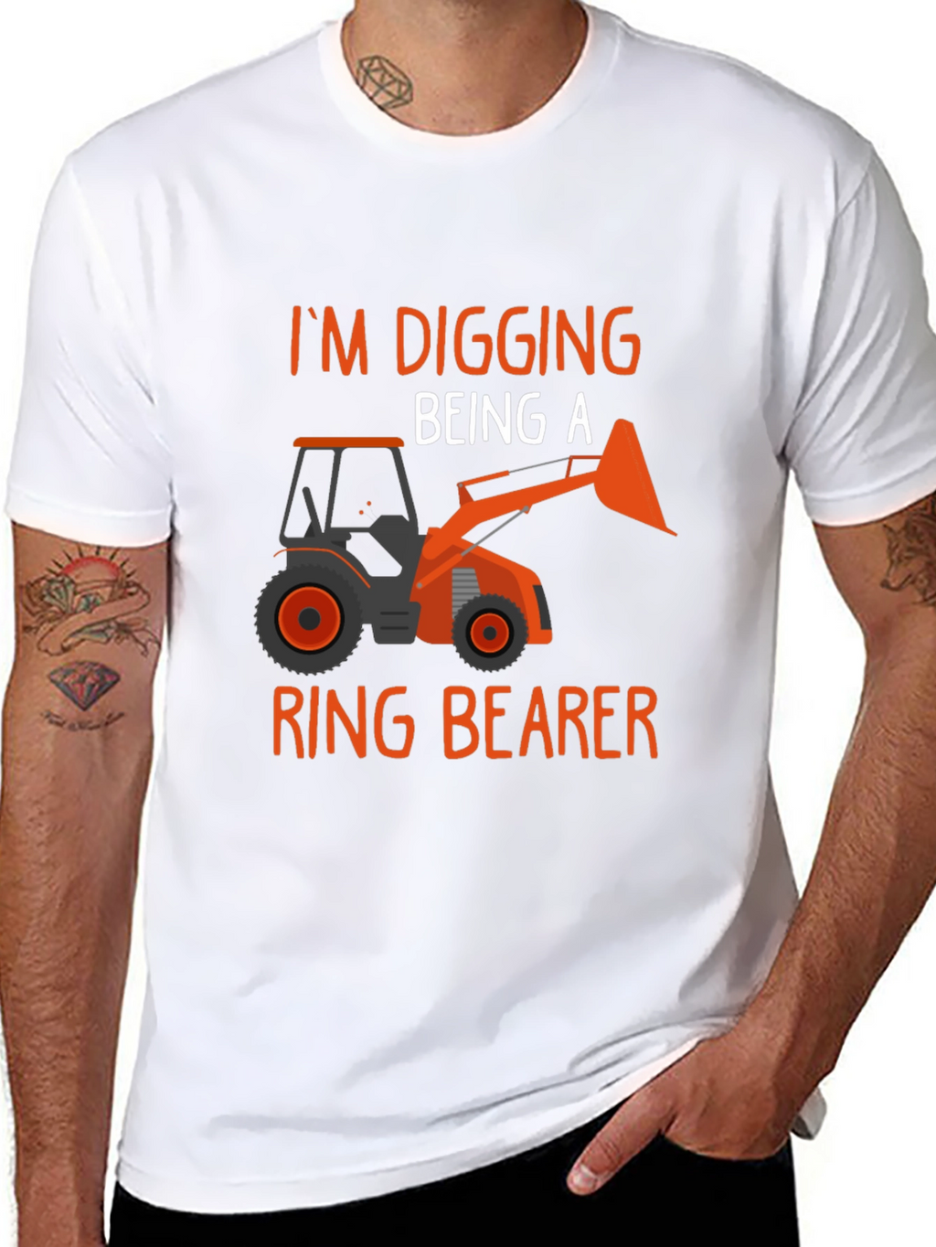 Digging Being a Ring Bearer T-Shirt