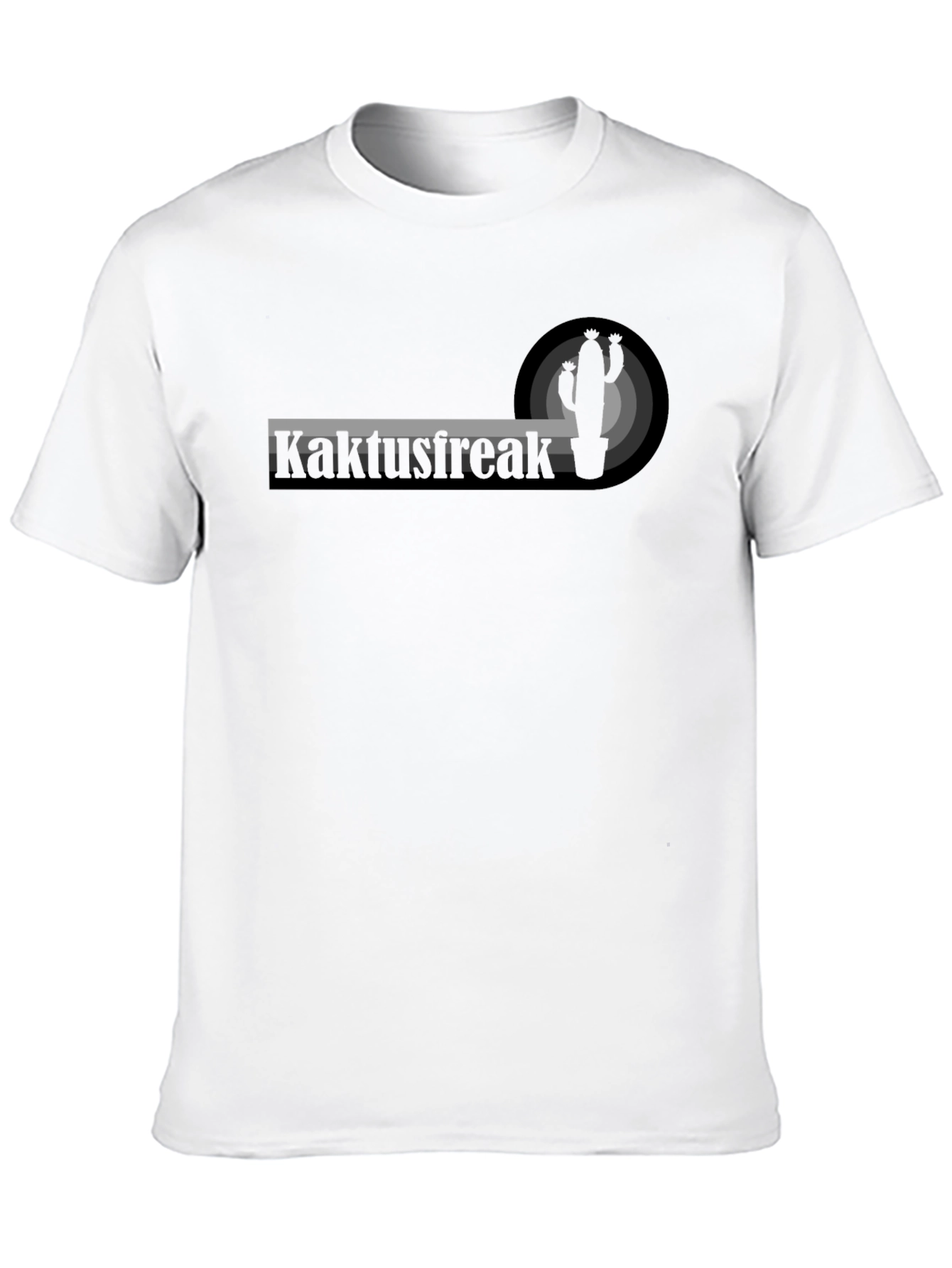Kaktusfreak Graphic T-Shirt - Black Cactus Design