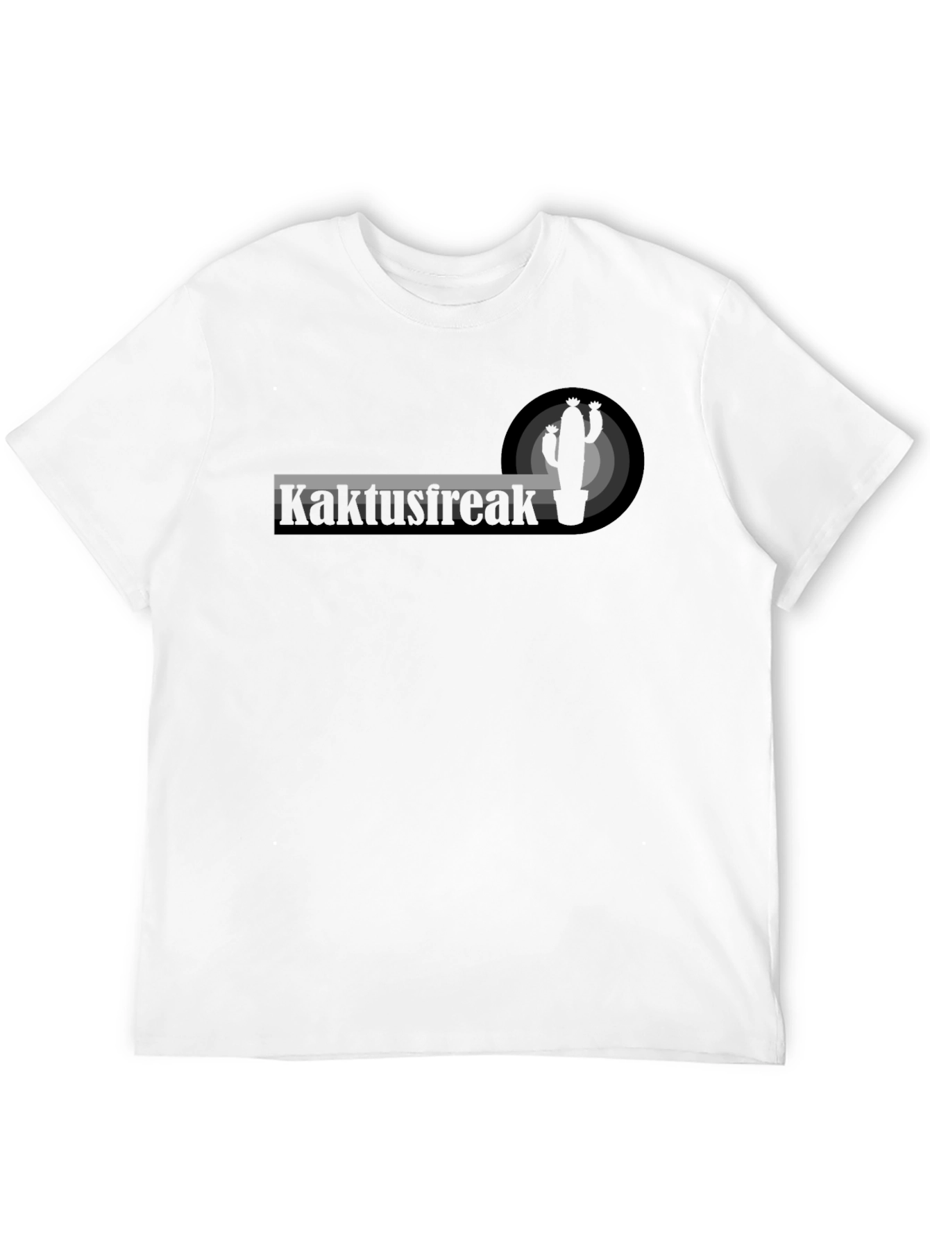 Kaktusfreak Graphic T-Shirt - Black Cactus Design