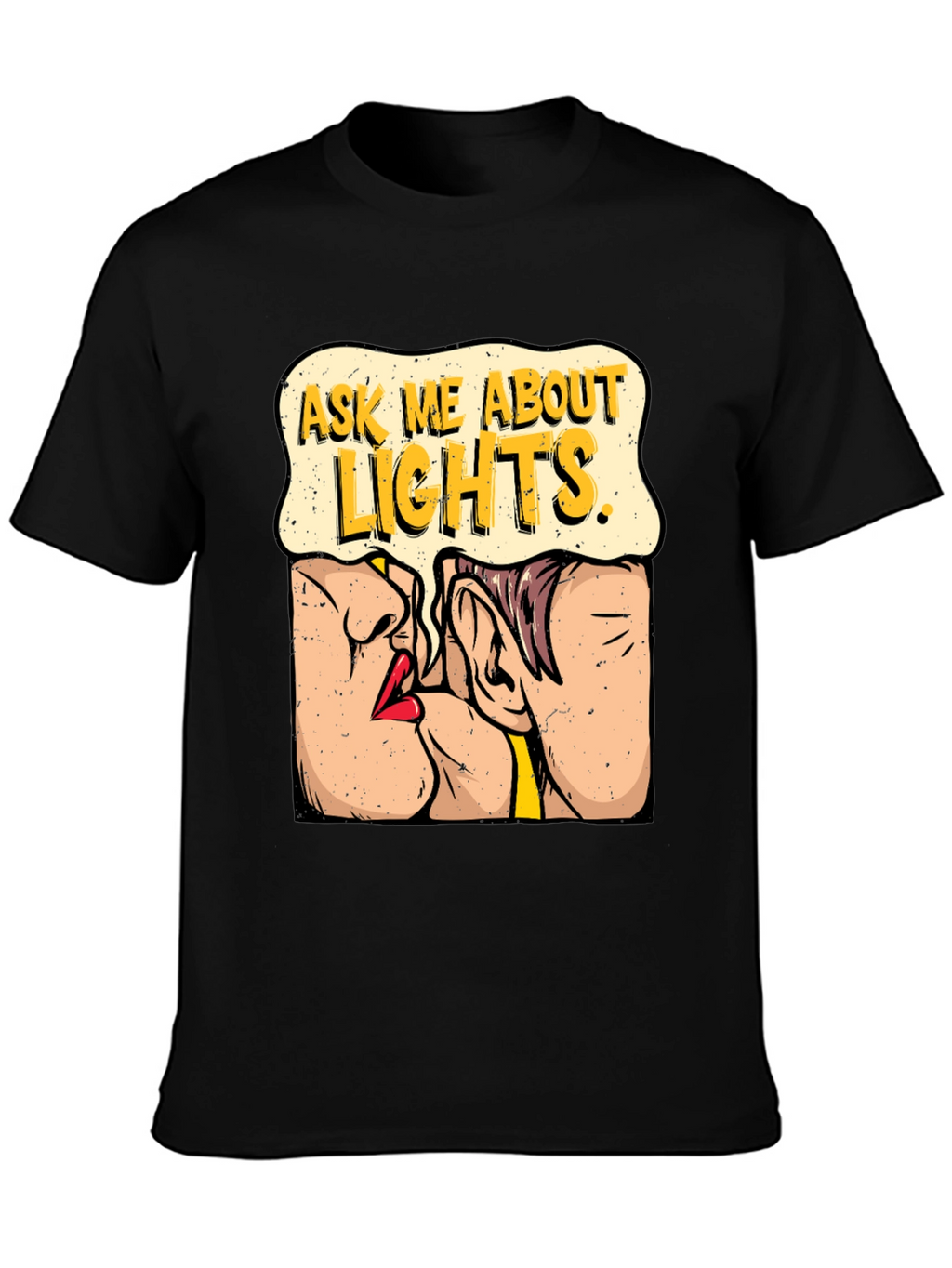 Ask Me About Lights Graphic T-Shirt