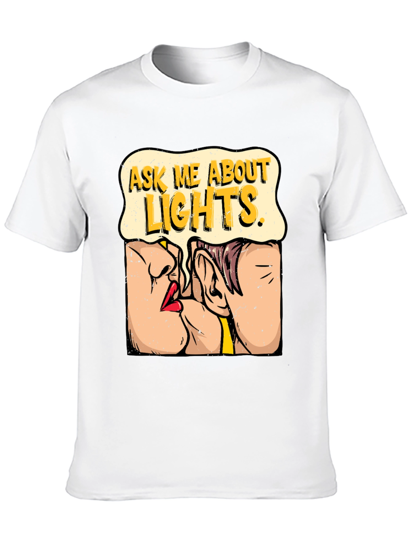 Ask Me About Lights Graphic T-Shirt