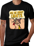 Ask Me About Lights Graphic T-Shirt