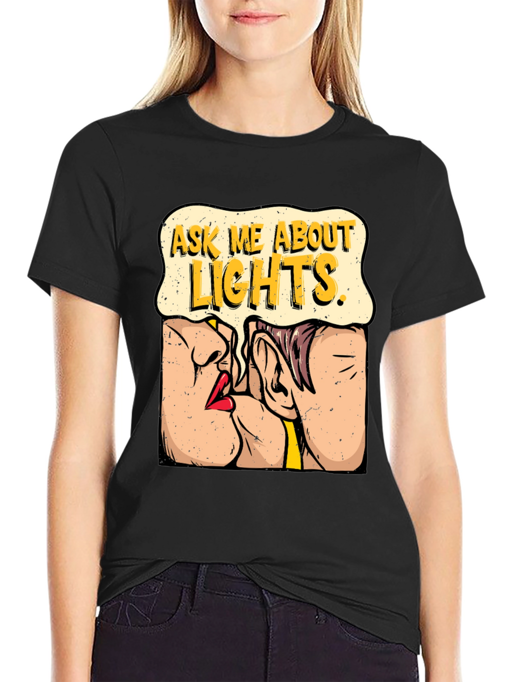 Ask Me About Lights Graphic T-Shirt