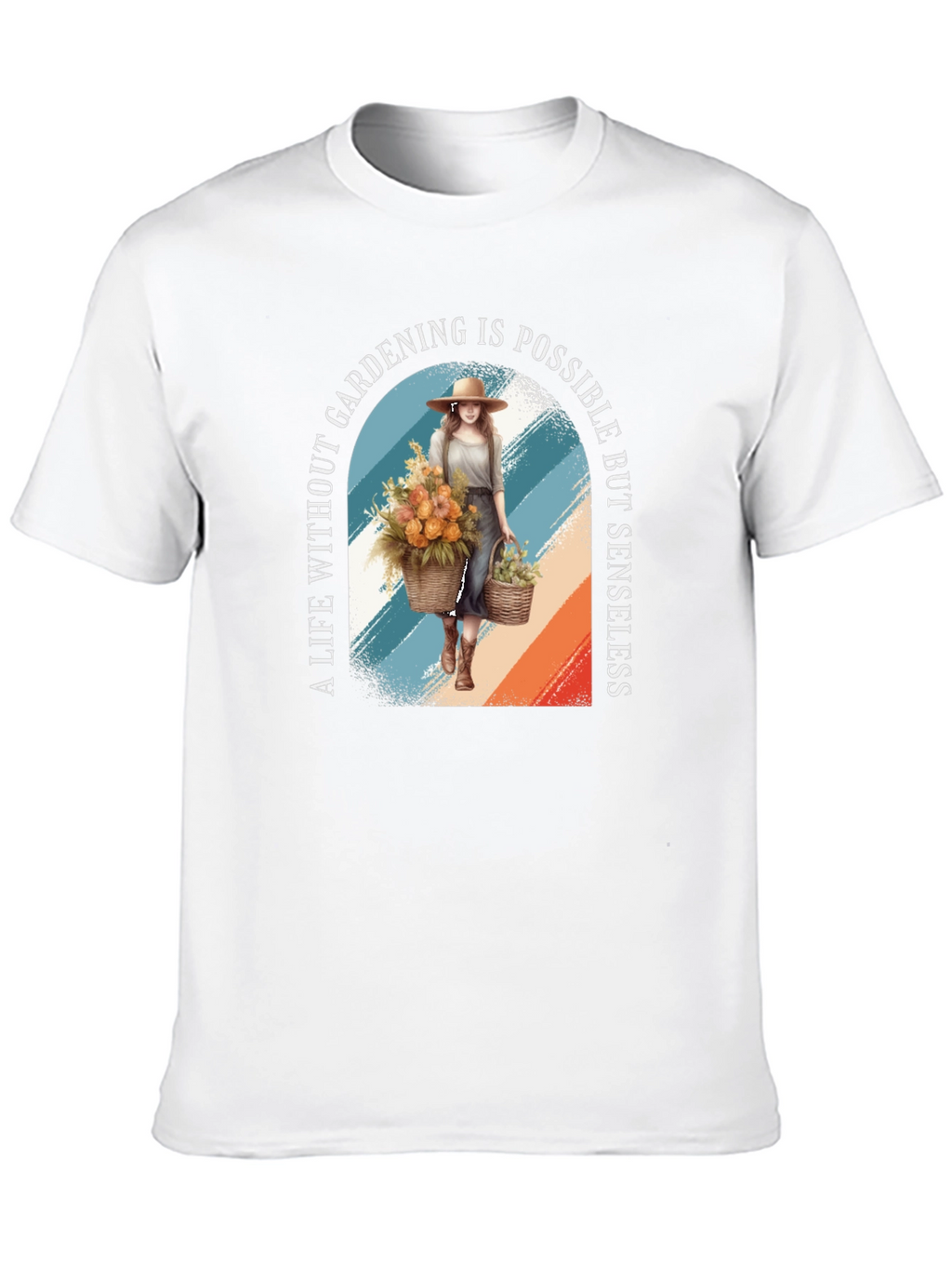 Gardening Lover T-Shirt - Life Without Gardening