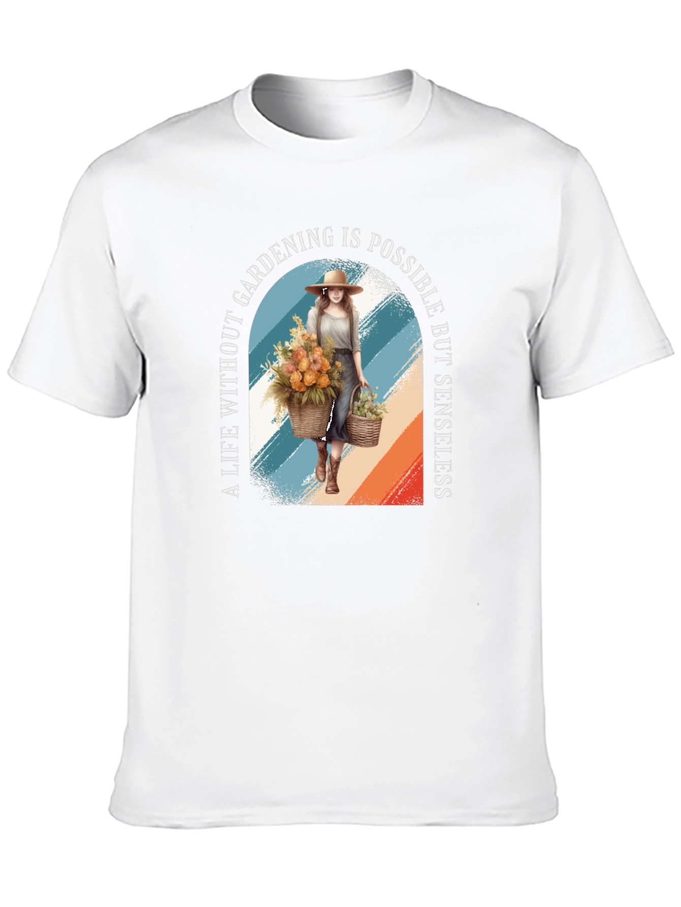 Gardening Lover T-Shirt - Life Without Gardening