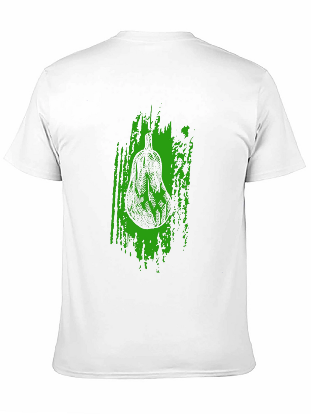 Unique Avocado Graphic Black T-Shirt