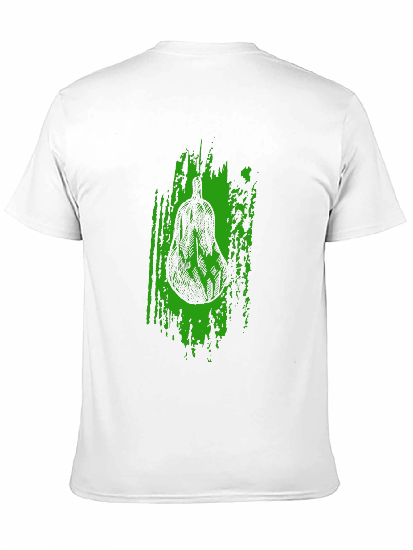 Unique Avocado Graphic Black T-Shirt