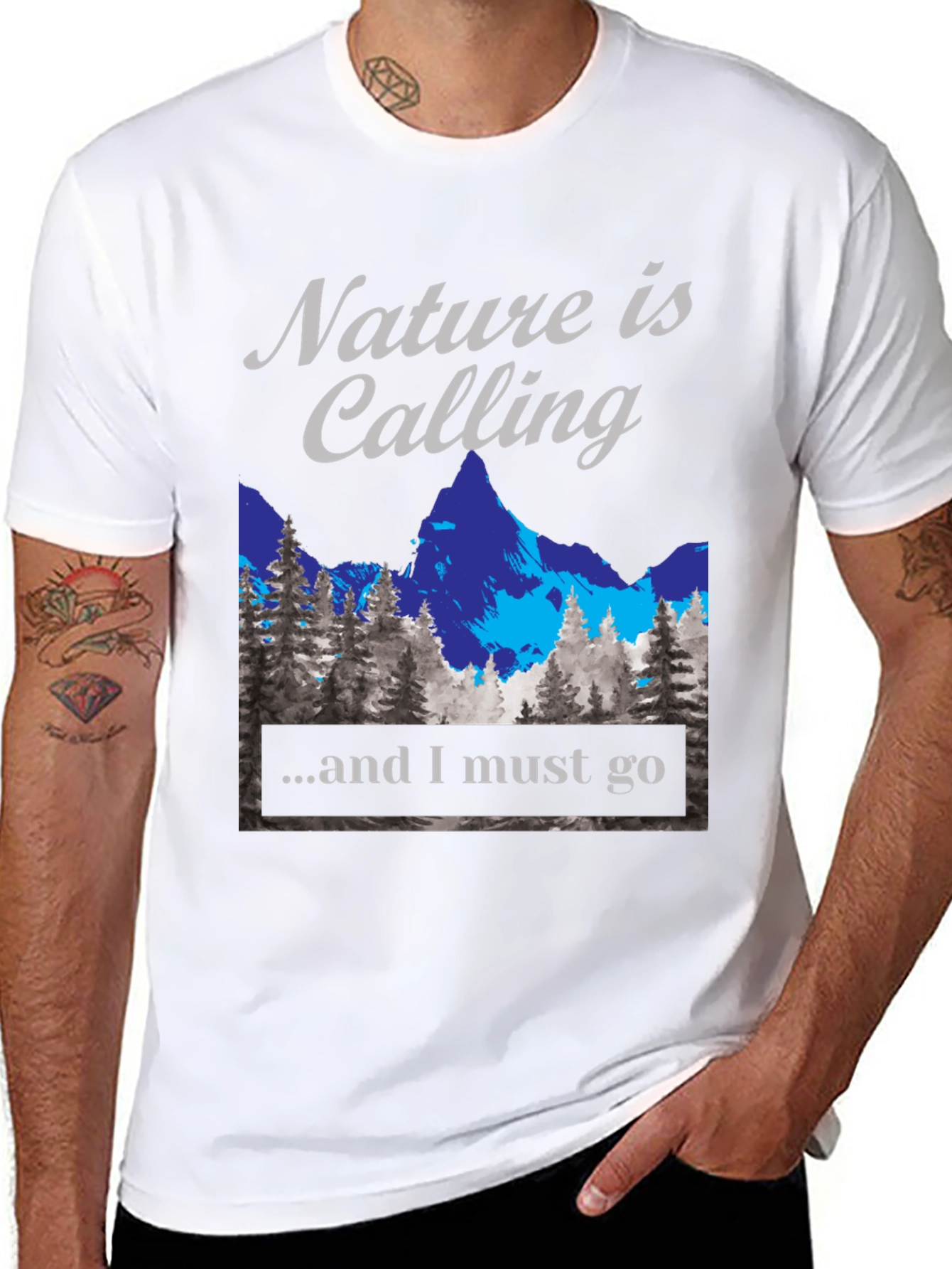 Nature is Calling T-Shirt - Adventure Awaits